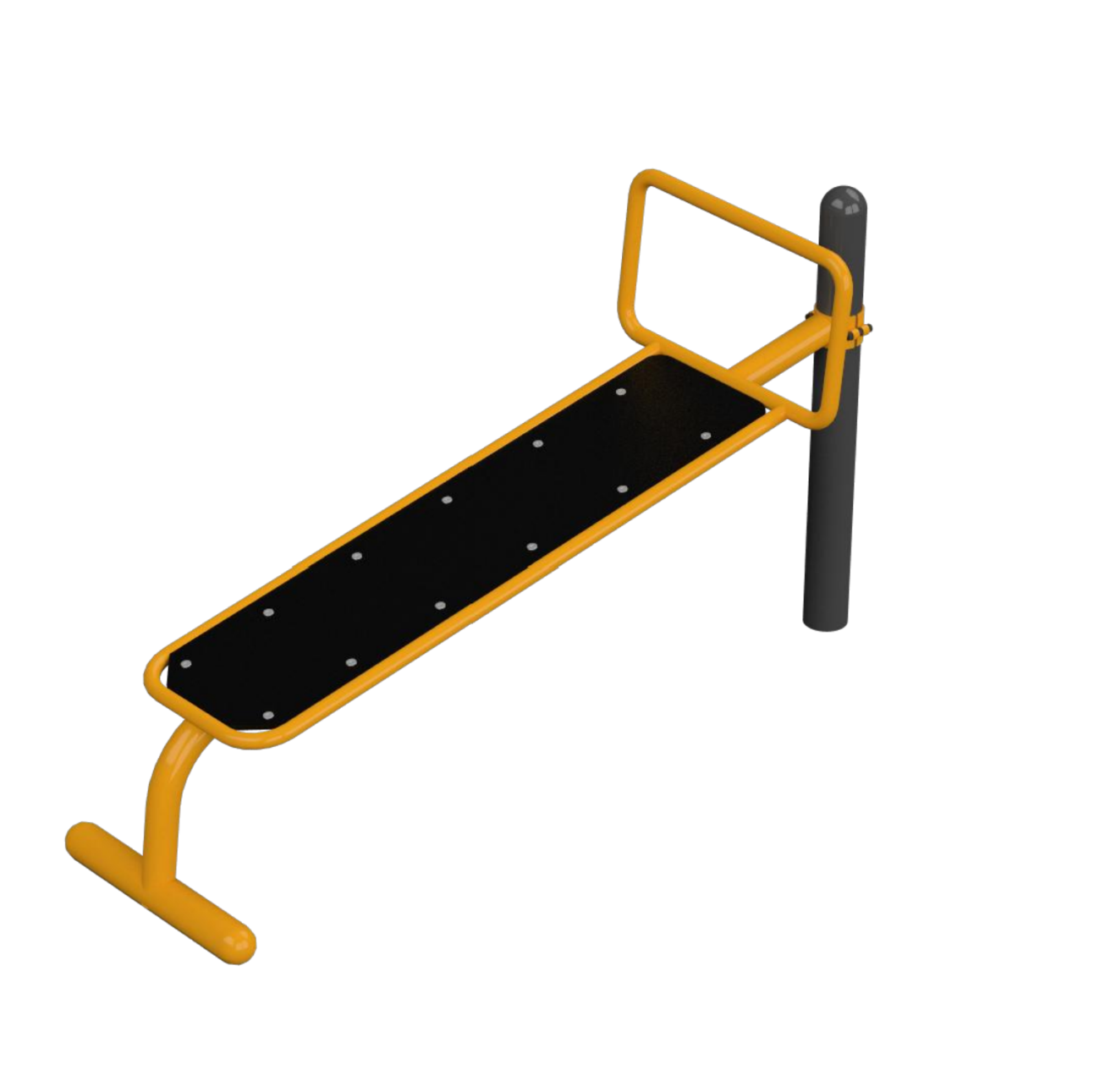 INCLINE LEG CURL BENCH