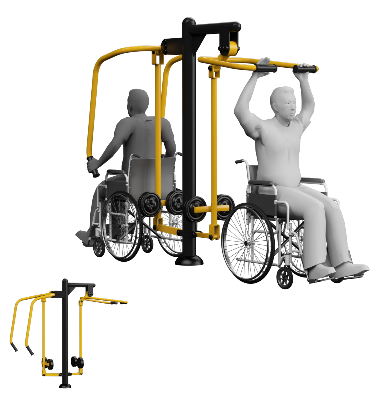 Chest press / Pull down